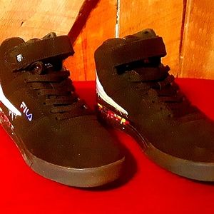 FILA girls high top shoes